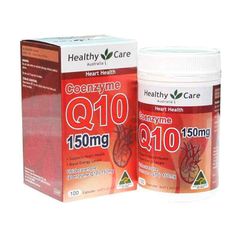 Viên uống Coenzyme Q10 150mg Healthy Care Úc - Hỗ trợ sức khỏe tim mạch và năng lượng, 100 viên