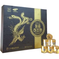 Viên Đông Trùng Hạ Thảo Hàn Quốc Cao Cấp 30 Viên Hộp Gỗ Đen - Thực Phẩm Chức Năng Tăng Cường Sức Khỏe