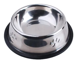 Bát ăn inox không rỉ sét cho chó mèo - Dụng cụ ăn uống cao cấp, chống trơn trượt, dễ vệ sinh, nhiều kích thước lựa chọn