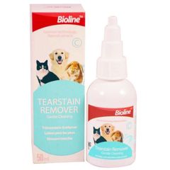 Dung dịch lau khóe mắt Bioline Tearstain Remover cho chó mèo