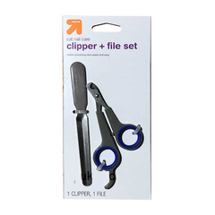 Kìm bấm móng cho mèo xanh ghi Clipper File Set