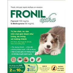 Fronil Extra chống ve và bọ chét cho chó