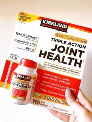 Viên Uống Hỗ Trợ Xương Khớp Kirkland Triple Action Joint Health - 110 Viên Nâng Cao Sức Khỏe Khớp và Xương, Thực Phẩm Chức Năng Tự Nhiên