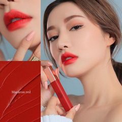 Son 3CE Cloud Lip Tint Macaron Red Đỏ Tươi - Chất Son Mượt Mà, Bám Màu Lâu, Phù Hợp Mọi Tông Da, Làn Da Rạng Rỡ