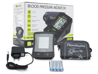 Máy đo huyết áp bắp tay Norditalia BP-1000 - Công nghệ Fuzzy Logic, độ chính xác cao, theo dõi huyết áp và nhịp tim dễ dàng