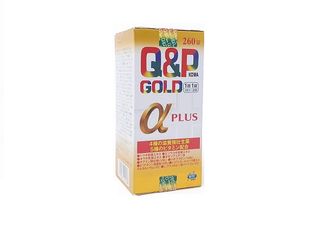 Viên Uống Q&P Gold Alpha Plus Nhật Bản - Hỗ Trợ Tăng Đề Kháng, Bồi Bổ Sức Khỏe, Sản Phẩm Thực Phẩm Chức Năng 260 Viên