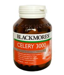 Viên uống Blackmores Celery 3000mg - Hỗ trợ điều trị gout, chiết xuất cần tây tự nhiên, 50 viên, chính hãng Úc