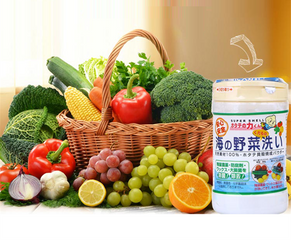 Bột Rửa Rau Củ Supper Shell Nhật Bản 90g - Giải Pháp Làm Sạch Thực Phẩm Tự Nhiên, An Toàn Cho Sức Khỏe