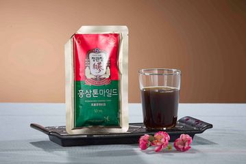 Nước Hồng Sâm KGC Tonic Mild 6 Năm Tuổi Hàn Quốc - Hộp 30 Gói, Bổ Dưỡng & Tăng Cường Sức Khỏe, Chiết Xuất Thảo Mộc Tự Nhiên
