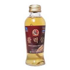 Nước Hồng Sâm Có Củ Pocheon Hyolim Hàn Quốc - Hỗ Trợ Sức Khỏe, Tăng Cường Trí Nhớ, Hộp 10 Lọ 120ml