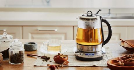 Máy Pha Trà, Chưng Yến Hurom Tea Master TM-P02FSS - Đa Chức Năng Thông Minh 1.4L, Siêu Tốc, Hầm Cháo, Làm Sữa Chua, An Toàn, Tiện Lợi