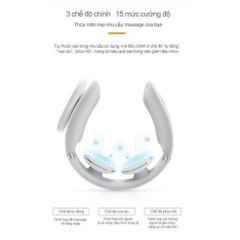 Máy Massage Cổ Vai Gáy Cao Cấp SKG 4098E - Giảm Đau, Thư Giãn Với 3 Chế Độ Mát Xa, Công Nghệ TENS Và Sưởi Ấm Giai Điệu Cho Cơ Thể Thoải Mái