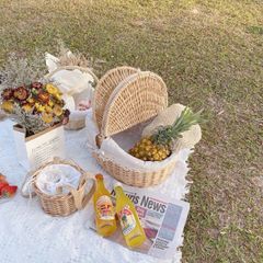 Thảm Trắng Tua Rua Vintage - Thảm Trang Trí Nhà Cửa, Chụp Ảnh và Picnic, Kích Thước Đa Dạng