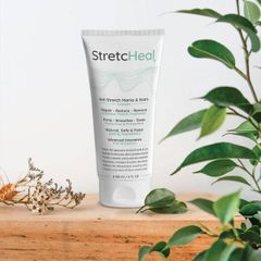 Kem Bôi Rạn Da Chuyên Dụng StretcHeal 180ml - Hỗ Trợ Làm Mờ Vết Rạn Da Trước Và Sau Sinh, Tăng Độ Đàn Hồi Da