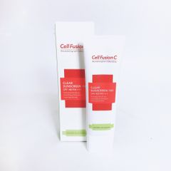 Kem Chống Nắng Kiềm Dầu Cell Fusion C Clear SPF50/PA+++ - Bảo Vệ Da Nhờn, Mụn, Nhạy Cảm, Chống Nắng Tối Ưu 8 Giờ