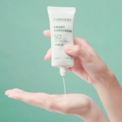 Kem Chống Nắng Nâng Tone Caryophy Smart Sunscreen SPF50+ PA+++ - Bảo Vệ Da, Giảm Mụn, Che Phủ Tự Nhiên, Dung Tích 50ml