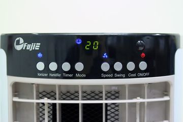 Máy làm mát FujiE AC-17C cao cấp 20m2 - Quạt điều hòa công suất 130W, điều khiển từ xa và chức năng tạo ion âm, thoải mái mùa hè.