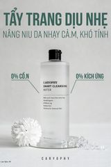 Nước Tẩy Trang Thông Minh Caryophy Smart Cleansing Water - Không Cồn, Dịu Nhẹ, 5 Tính Năng Chăm Sóc Da Cho Da Nhạy Cảm Và Da Mụn