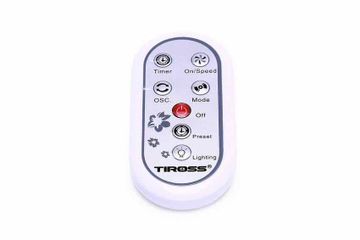 Quạt Đứng Tiross TS956-1 Điều Khiển Từ Xa - 6 Tốc Độ, Hẹn Giờ 8 Tiếng, Thiết Kế Sang Trọng, Làm Mát Hiệu Quả Cho Mùa Hè