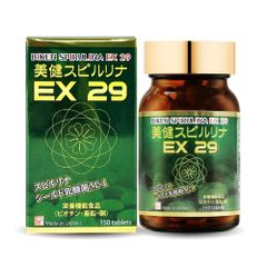 Tảo Xoắn Biken Spirulina EX 29 Nhật Bản - Viên Uống Tăng Cường Sức Đề Kháng và Phục Hồi Thể Lực, Hộp 150 Viên