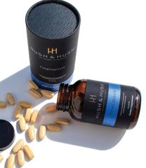 Viên uống trẻ hóa da Hush & Hush Time Capsule - Vitamin làm đẹp sáng da, giảm nếp nhăn, chống lão hóa tự nhiên từ Mỹ, 60 viên