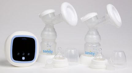 Máy Hút Sữa Điện Đôi Sanity AP-5316 - Thiết Bị Hỗ Trợ 9 Cấp Độ Hút & 5 Cấp Độ Massage Cho Mẹ và Bé, Thiết Kế Tiện Lợi, Hiệu Quả Cao