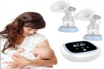 Máy Hút Sữa Điện Đôi Sanity AP-5316 - Thiết Bị Hỗ Trợ 9 Cấp Độ Hút & 5 Cấp Độ Massage Cho Mẹ và Bé, Thiết Kế Tiện Lợi, Hiệu Quả Cao