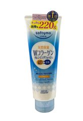 Sữa rửa mặt Kose Softymo Cleansing Foam Collagen 220g - Nhật Bản, Tạo Bọt Mịn, Làm Sạch Da và Dưỡng Trắng Tự Nhiên