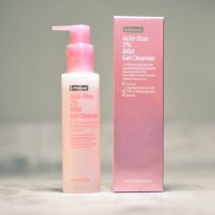 Sữa Rửa Mặt Dành Cho Da Dầu Mụn By Wishtrend Acid-Duo 2% Mild Gel Cleanser - Giúp Làm Sạch Hiệu Quả Và Cân Bằng Độ Ẩm Da
