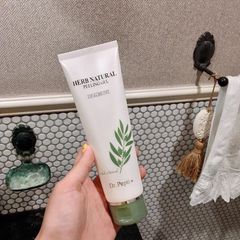Tẩy Da Chết Dr.Pepti Herb Natural Peeling Gel 130ml - Gel Tẩy Tế Bào Chết Mềm Mịn, Đặc Trị Da Yếu, Tái Tạo Da Mới Từ Thiên Nhiên