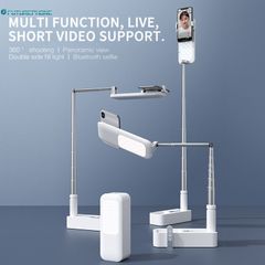 Giá Đỡ Điện Thoại Doxg-V6 Thông Minh Kèm Đèn Led - Livestream Tích Hợp, Thiết Kế Gọn Nhẹ, Điều Khiển Bluetooth, Cao 77cm