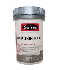 Viên uống Collagen Swisse Hair Skin Nails 100 viên - Hỗ trợ đẹp da, tóc, móng - Vitamin cần thiết từ Úc