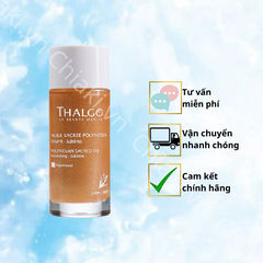 Dầu Dưỡng Thể Thalgo Polynesia Sacred Oil 50ml - Dưỡng ẩm da và tóc, Giúp da mềm mại và tóc bồng bềnh, Sản phẩm chăm sóc cao cấp từ thiên nhiên