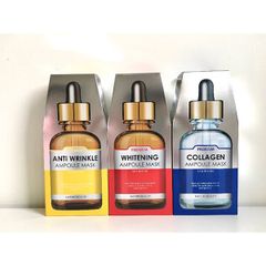 Mặt Nạ Tế Bào Gốc Nature Beauty Ampoule Mask - Dưỡng Da Chống Nhăn, Trẻ Hóa, Dưỡng Trắng, Hỗ Trợ Cấp Ẩm Cho Mọi Loại Da
