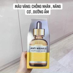 Mặt Nạ Tế Bào Gốc Nature Beauty Ampoule Mask - Dưỡng Da Chống Nhăn, Trẻ Hóa, Dưỡng Trắng, Hỗ Trợ Cấp Ẩm Cho Mọi Loại Da