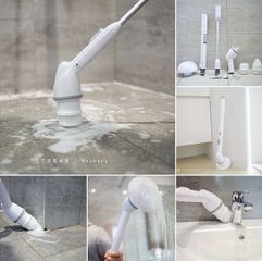 Máy Cọ Rửa Nhà Vệ Sinh Ohella Neospin Scrubber - Thiết Kế Đồ Gia Dụng Hiện Đại, 3 Đầu Cọ Đa Năng, Làm Sạch Mọi Ngóc Ngách