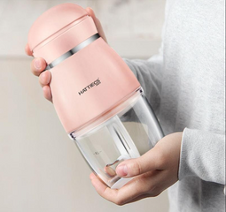 Máy Xay Cầm Tay Đa Năng Hattiecs Cao Cấp 6 Lưỡi Dao - Xay Thịt, Rau, Sinh Tố Cho Bé - Đồ Gia Dụng Tiện Lợi