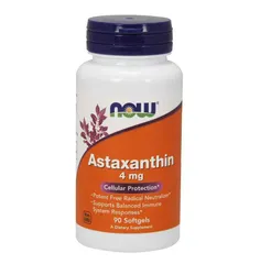 Viên uống hỗ trợ bảo vệ tế bào NOW Astaxanthin 4mg Cellular