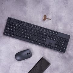 Bộ Bàn Phím & Chuột Không Dây Xiaomi WXJS01YM 2.4GHz - Thiết Kế Hiện Đại, Đèn LED, Tương Thích Mọi Thiết Bị