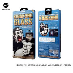 Kính Cường Lực Kingkong 3D WTP-038 Xanh Chính Hãng - Bảo Vệ Màn Hình iPhone 11/12/13 Mini/Pro/Pro Max, Chống Trầy Xước, Va Đập