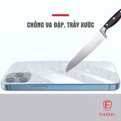 Miếng dán PPF mặt sau điện thoại vân cá sấu Earldom - Bảo vệ tối ưu, chống trầy xước, phong cách độc đáo cho iPhone và Samsung