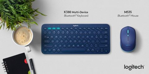 Bàn phím Bluetooth Logitech K380 Đa thiết bị, Thiết kế siêu mỏng, Tương thích Windows, macOS, Android - Phụ kiện máy tính tiện lợi