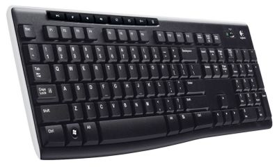 Bàn phím không dây Logitech K270 chính hãng - Thiết kế gọn nhẹ, kết nối Bluetooth, tuổi thọ pin 24 tháng, hoàn hảo cho mọi thiết bị.