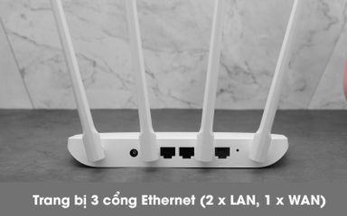 Bộ phát Wifi Router Xiaomi 4C tốc độ cao 300Mbps, 4 ăng ten - Kết nối ổn định cho 30 thiết bị, phủ sóng 20m.