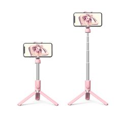 Gậy chụp hình Selfie Bluetooth Hoco K11 - Gậy tự sướng có chân đứng, có thể kéo dài 68cm, tương thích điện thoại 4,7-6 inch