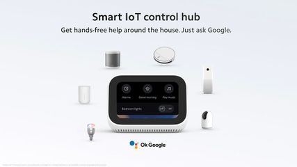Loa Đồng Hồ Thông Minh Google Mi Smart Clock Bản Quốc Tế - Kiểu Dáng Sang Trọng, Hỗ Trợ Trợ Lý Ảo và Streaming Nhạc