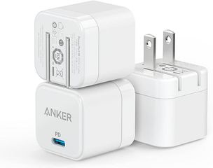 Sạc Anker A2149 PowerPort III Cube 20W PD Chân Gập - Sạc Nhanh Type-C Cao Cấp, Tương Thích Nhiều Thiết Bị