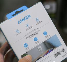 Sạc Anker A2149 PowerPort III Cube 20W PD Chân Gập - Sạc Nhanh Type-C Cao Cấp, Tương Thích Nhiều Thiết Bị