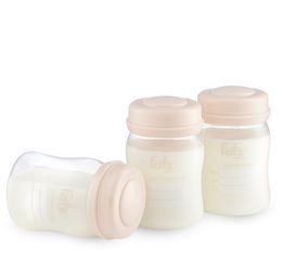 Set 3 Bình Trữ Sữa Cổ Rộng 150ml Fatz FB0120 - Nhựa PP Không Chứa BPA, Tiện Lợi Cho Mẹ Và Bé, Dễ Dàng Vệ Sinh