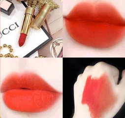 Son Lì Gucci Màu 500 Odalie Red Matte Đỏ Cam - Chất Son Mịn Lì, Bám Màu Lâu, Phù Hợp Mọi Tôn Da - Sản Phẩm Cao Cấp Từ Gucci